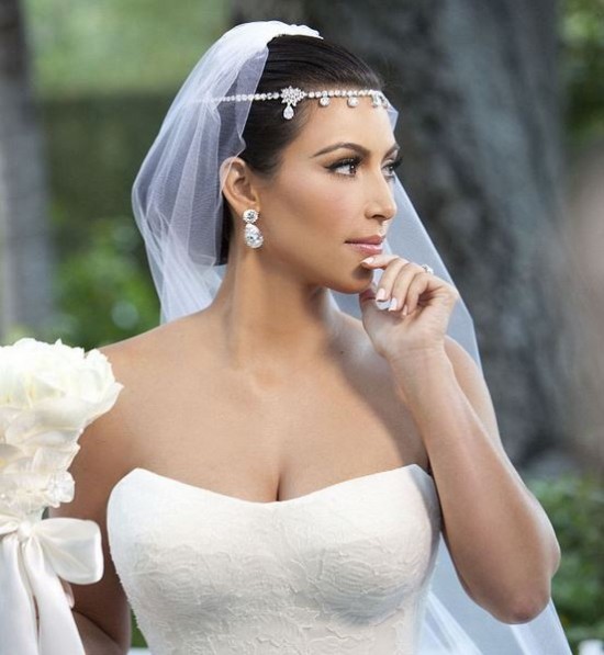 As jóias que Kim Kardashian usou em seu casamento