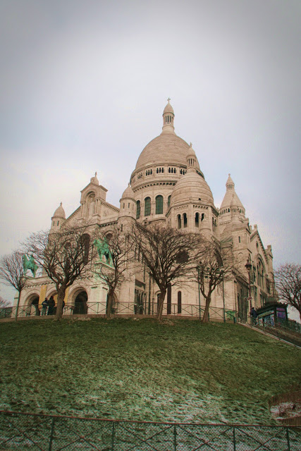 Igreja de Sacre-Couer em Montmartre, Paris