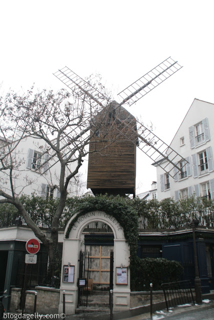 Moulin de la Galette em Montmartre, Paris